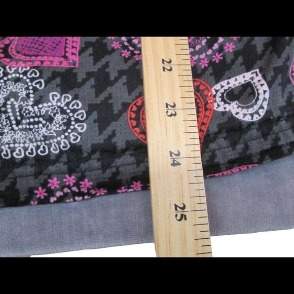 Health Pro Womens Hearts Uniform Medical Scrub Top Nurse Work Wear Size XS - Picture 7 of 9